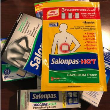 Salonpas Pain Relieving Products Review