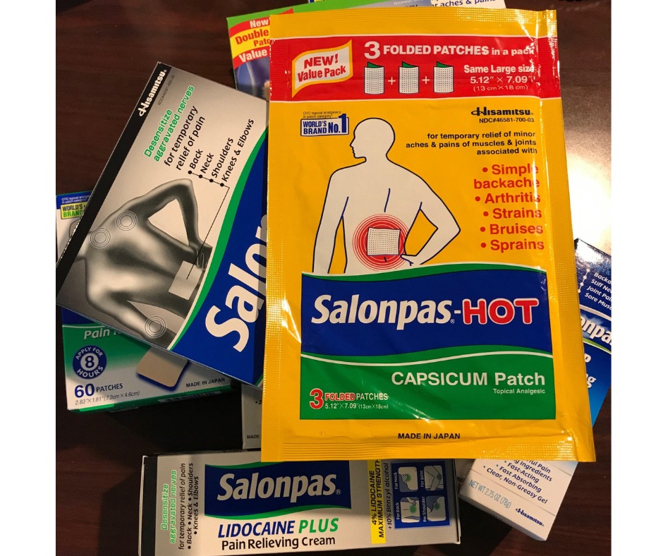 Salonpas Pain Relieving Products Review